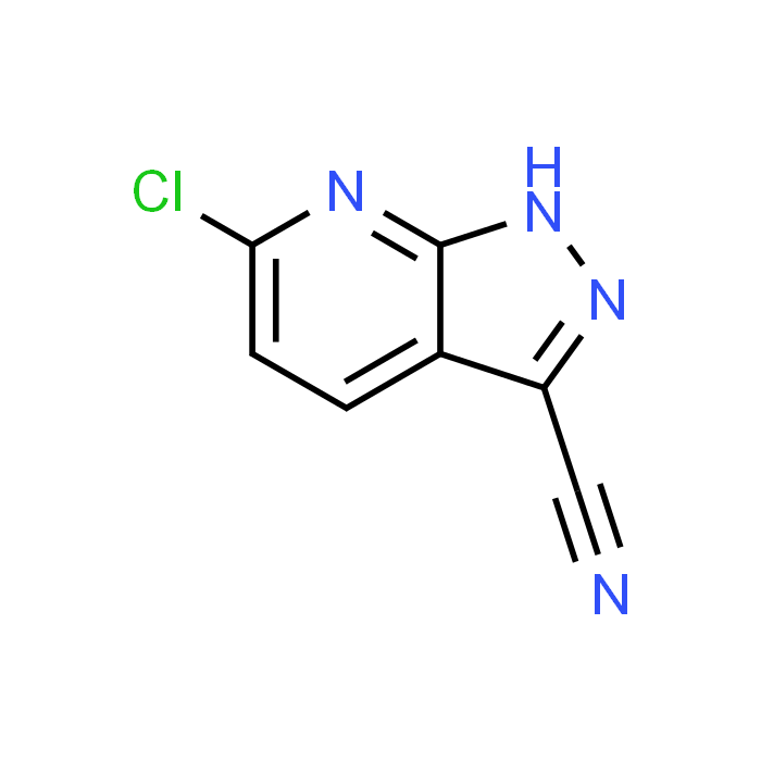 6-Chloro-1H-pyrazolo[3,4-b]pyridine-3-carbonitrile
