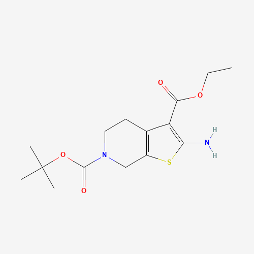 Ethyl 6-Boc-2-amino-4,7-dihydro-5H-thieno[2,3-c]pyridine-3-carboxylate