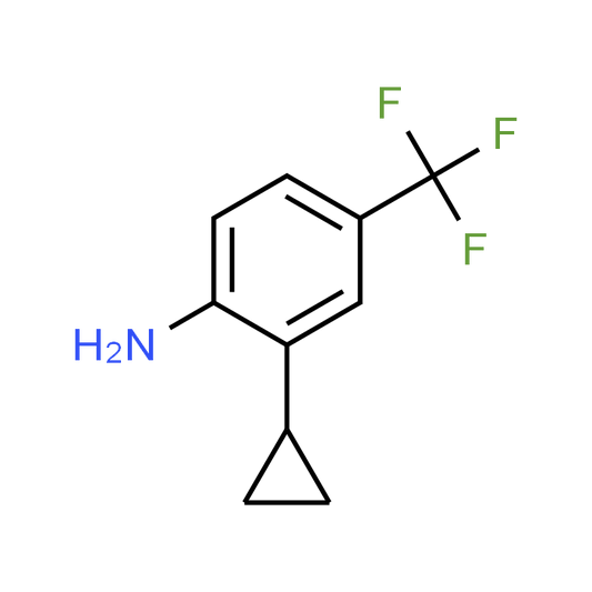 2-Cyclopropyl-4-(trifluoromethyl)aniline