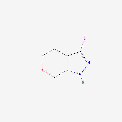 3-Iodo-1,4,5,7-tetrahydropyrano[3,4-c]pyrazole