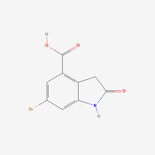 6-Bromo-2-oxo-2,3-dihydro-1H-indole-4-carboxylic acid