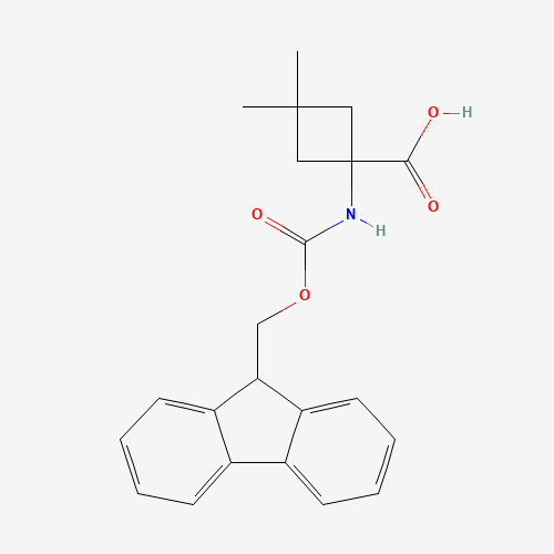 1-({[(9H-fluoren-9-yl)methoxy]carbonyl}amino)-3,3-dimethylcyclobutane-1-carboxylic acid