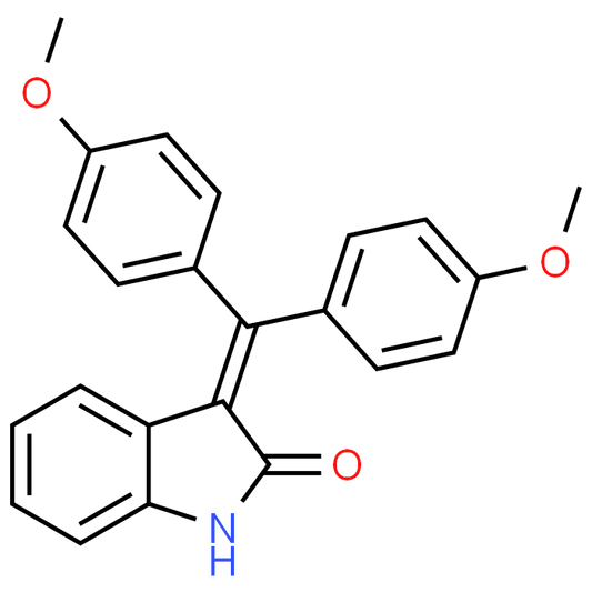 3-(Bis(4-methoxyphenyl)methylene)indolin-2-one