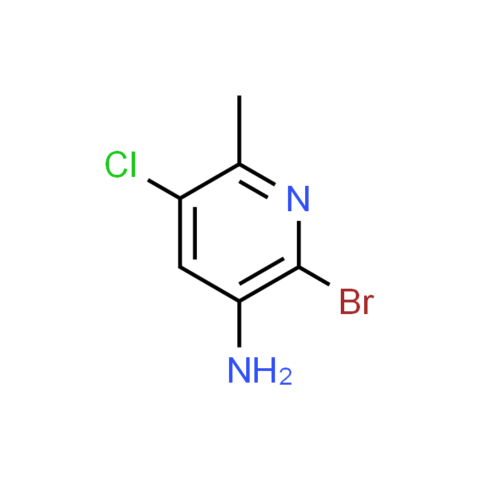 2-Bromo-5-chloro-6-methylpyridin-3-amine