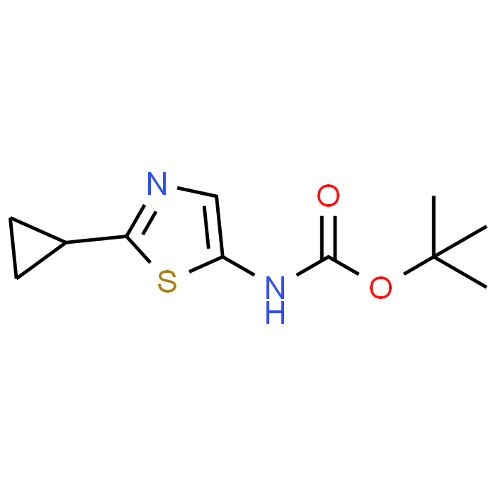 tert-Butyl (2-cyclopropylthiazol-5-yl)carbamate