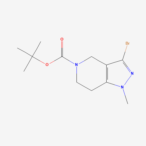 tert-Butyl 3-bromo-1-methyl-1,4,6,7-tetrahydro-5H-pyrazolo[4,3-c]pyridine-5-carboxylate