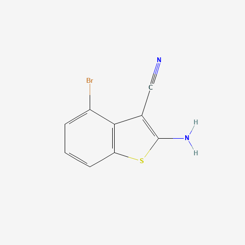 2-Amino-4-bromobenzo[b]thiophene-3-carbonitrile