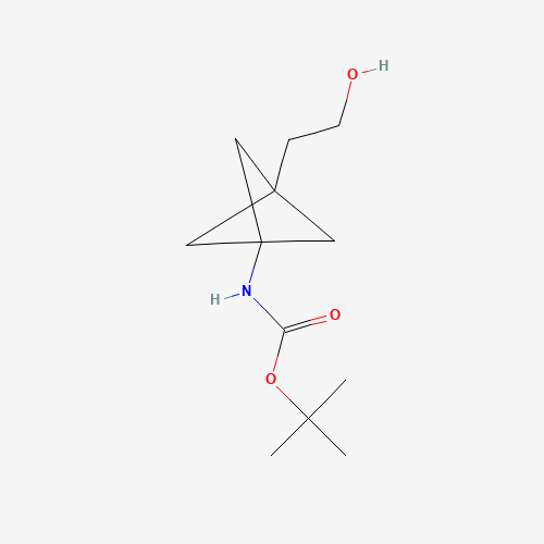 tert-Butyl (3-(2-hydroxyethyl)bicyclo[1.1.1]pentan-1-yl)carbamate