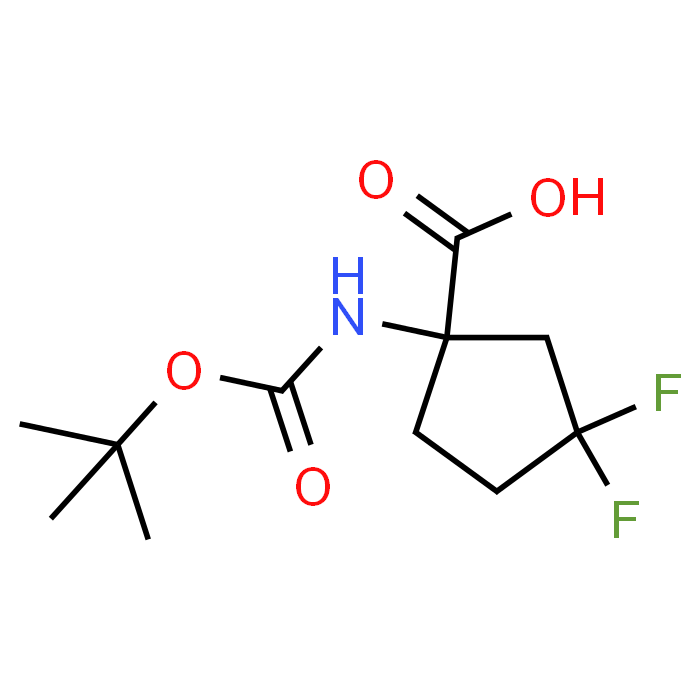 1-((tert-Butoxycarbonyl)amino)-3,3-difluorocyclopentanecarboxylic acid