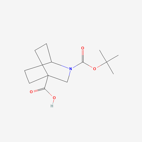 2-[(tert-butoxy)carbonyl]-2-azabicyclo[2.2.2]octane-4-carboxylic acid
