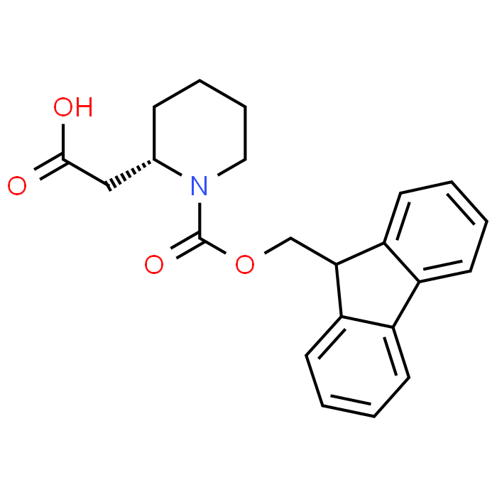 (S)-2-(1-(((9H-Fluoren-9-yl)methoxy)carbonyl)piperidin-2-yl)acetic acid