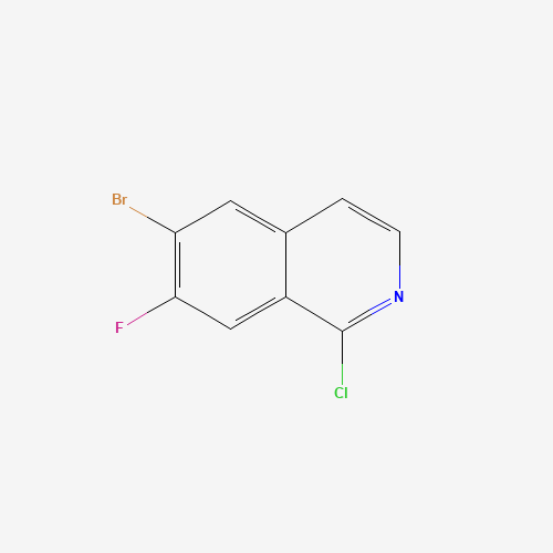 6-Bromo-1-chloro-7-fluoroisoquinoline