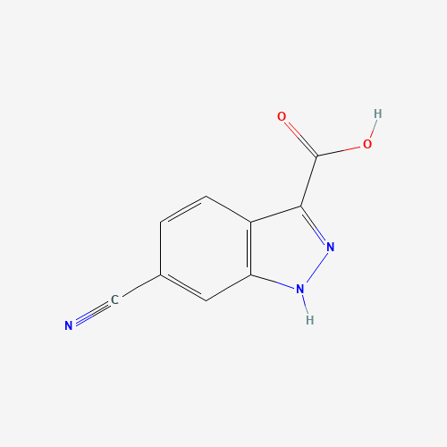6-Cyano-1H-indazole-3-carboxylic acid