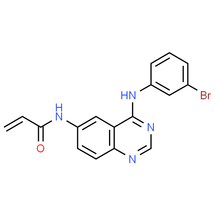 N-(4-((3-Bromophenyl)amino)quinazolin-6-yl)acrylamide