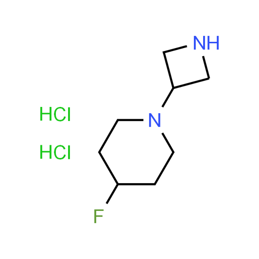 1-(Azetidin-3-yl)-4-fluoropiperidine dihydrochloride