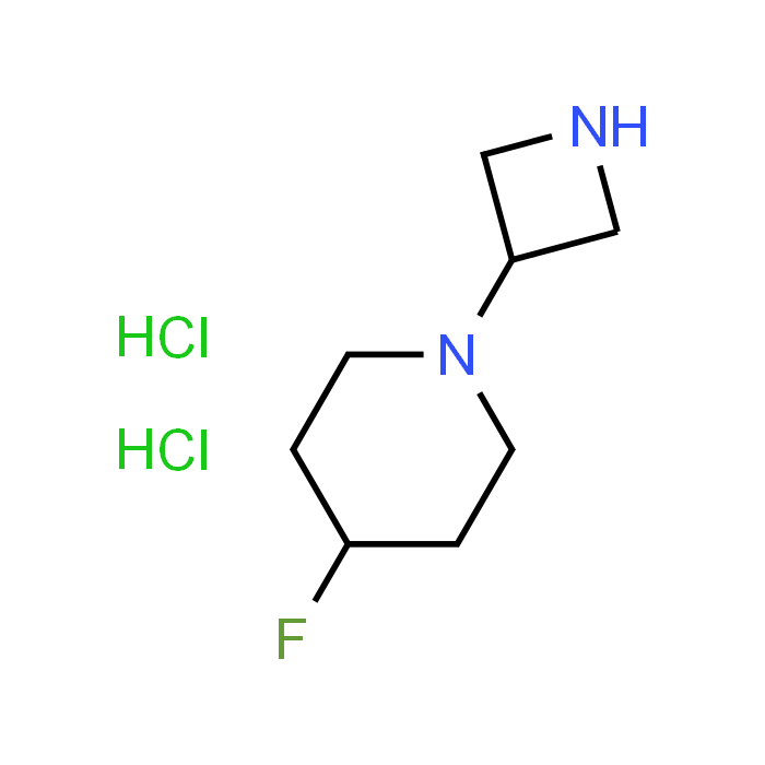 1-(Azetidin-3-yl)-4-fluoropiperidine dihydrochloride