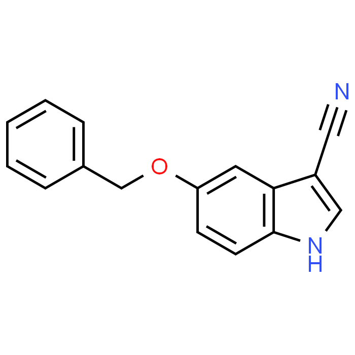 5-(Benzyloxy)-1H-indole-3-carbonitrile