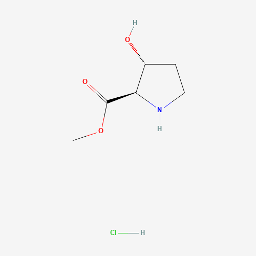 (2R,3R)-Methyl 3-hydroxypyrrolidine-2-carboxylate hydrochloride