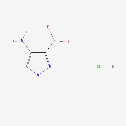 3-(Difluoromethyl)-1-methyl-1H-pyrazol-4-amine hydrochloride