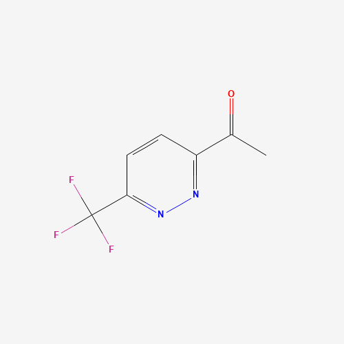 1-(6-(TRIFLUOROMETHYL)PYRIDAZIN-3-YL)ETHAN-1-ONE