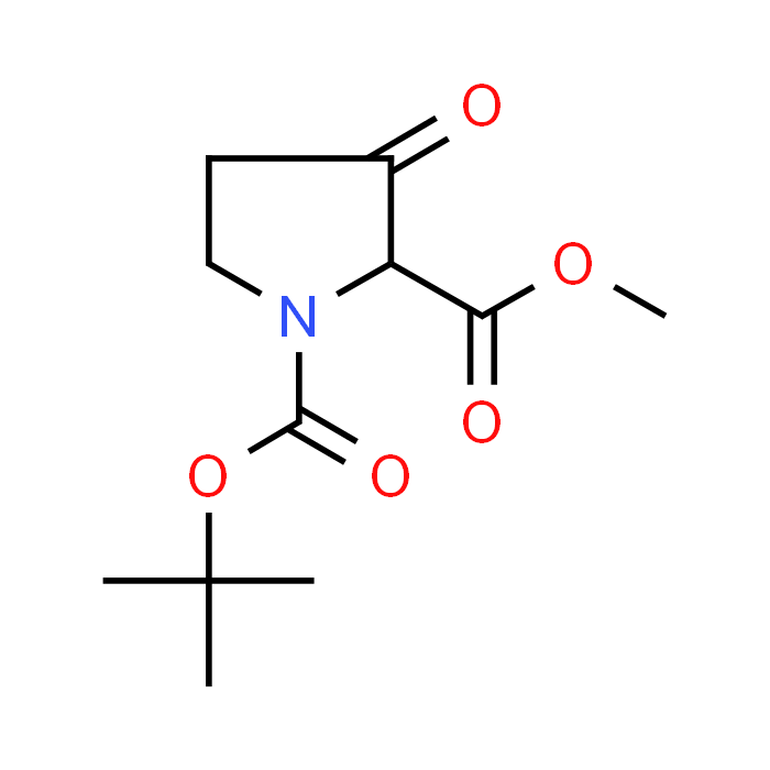 1-tert-Butyl 2-methyl 3-oxopyrrolidine-1,2-dicarboxylate