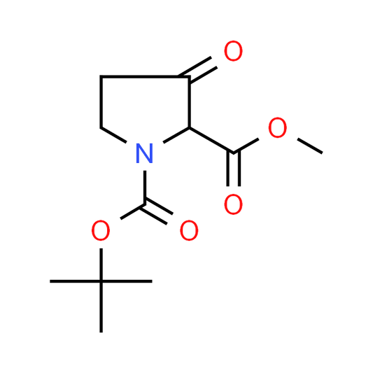 1-tert-Butyl 2-methyl 3-oxopyrrolidine-1,2-dicarboxylate