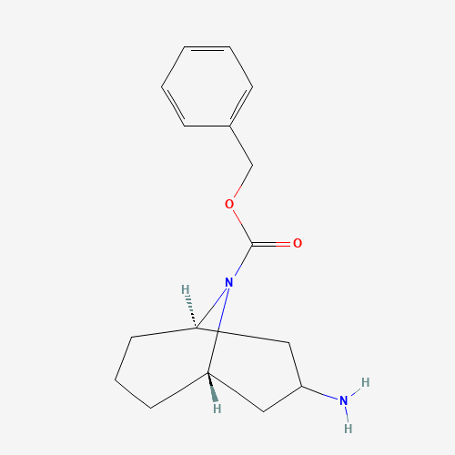exo-Benzyl 3-amino-9-azabicyclo[3.3.1]nonane-9-carboxylate