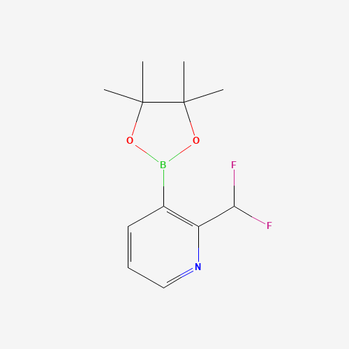 2-(Difluoromethyl)-3-(4,4,5,5-tetramethyl-1,3,2-dioxaborolan-2-yl)pyridine
