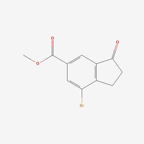 Methyl 7-bromo-3-oxo-2,3-dihydro-1H-indene-5-carboxylate