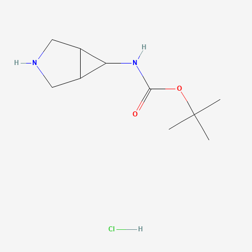 tert-Butyl 3-azabicyclo[3.1.0]hexan-6-ylcarbamate hydrochloride