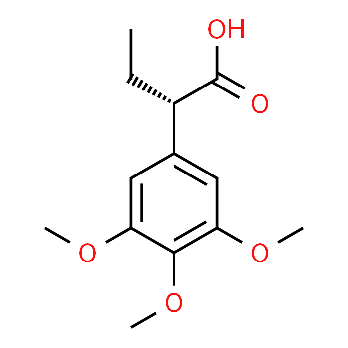 (S)-2-(3,4,5-Trimethoxyphenyl)butanoic acid