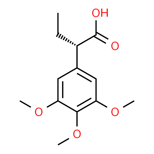 (S)-2-(3,4,5-Trimethoxyphenyl)butanoic acid