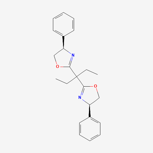(4R,4'R)-2,2'-(Pentane-3,3-diyl)bis(4-phenyl-4,5-dihydrooxazole)