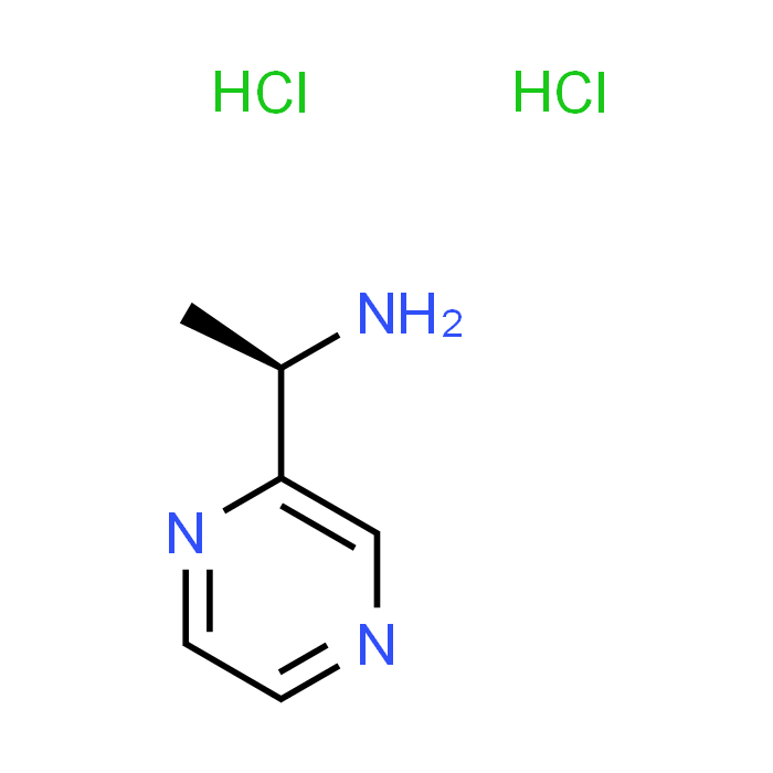 (1R)-1-(Pyrazin-2-yl)ethan-1-amine dihydrochloride