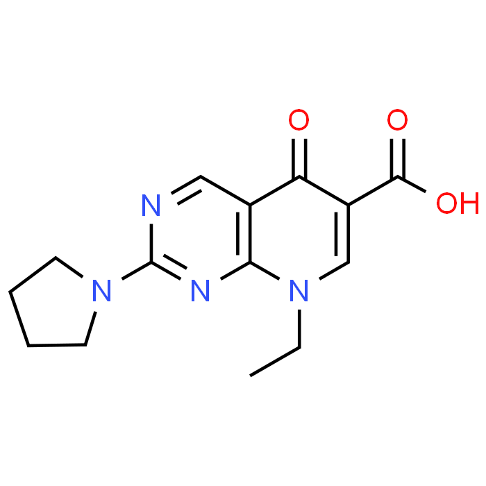 8-Ethyl-5-oxo-2-(pyrrolidin-1-yl)-5,8-dihydropyrido[2,3-d]pyrimidine-6-carboxylic acid