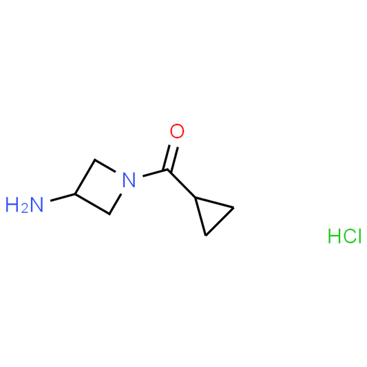 (3-Aminoazetidin-1-yl)(cyclopropyl)methanone hydrochloride