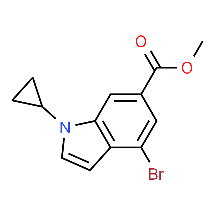 Methyl 4-bromo-1-cyclopropyl-1H-indole-6-carboxylate