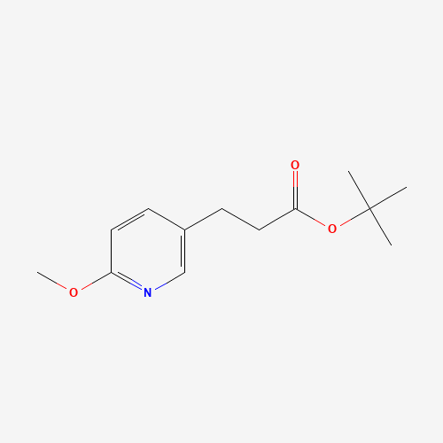 tert-Butyl 3-(6-methoxypyridin-3-yl)propanoate