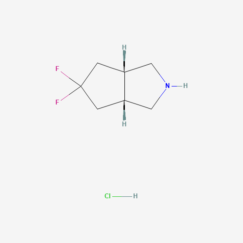 (3aR,6aS)-rel-5,5-Difluorooctahydrocyclopenta[c]pyrrole hydrochloride