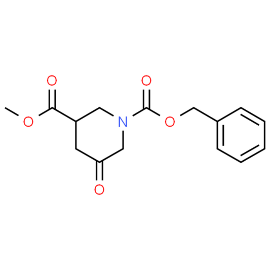 1-Benzyl 3-methyl 5-oxopiperidine-1,3-dicarboxylate