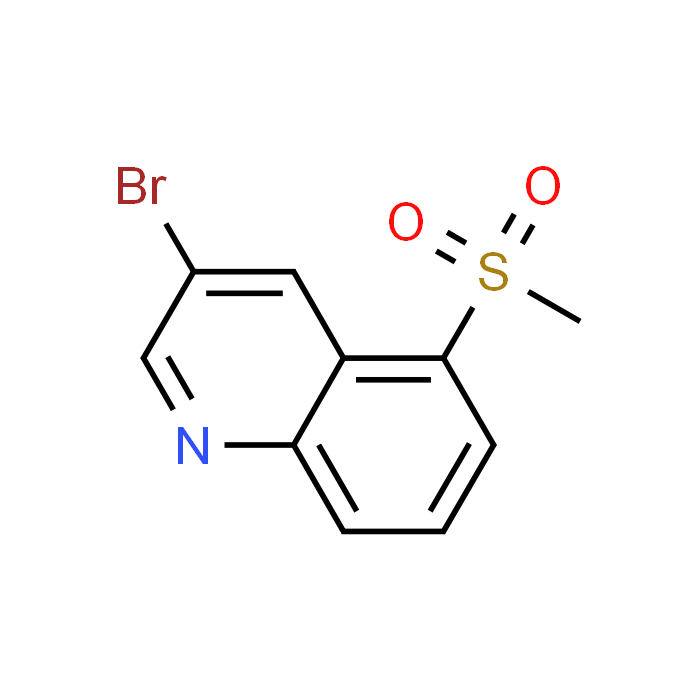 3-Bromo-5-(methylsulfonyl)quinoline
