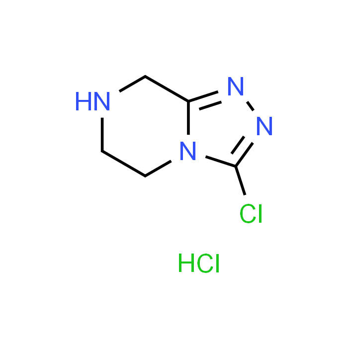 3-Chloro-5,6,7,8-tetrahydro-[1,2,4]triazolo[4,3-a]pyrazine hydrochloride