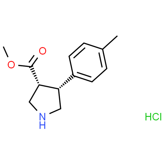 rel-Methyl (3R,4S)-4-(p-tolyl)pyrrolidine-3-carboxylate hydrochloride
