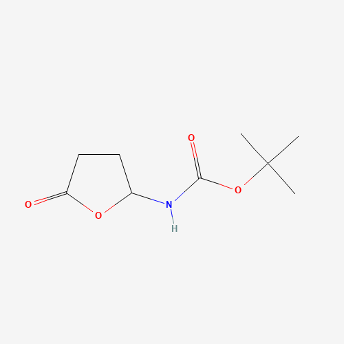 tert-Butyl (5-oxotetrahydrofuran-2-yl)carbamate