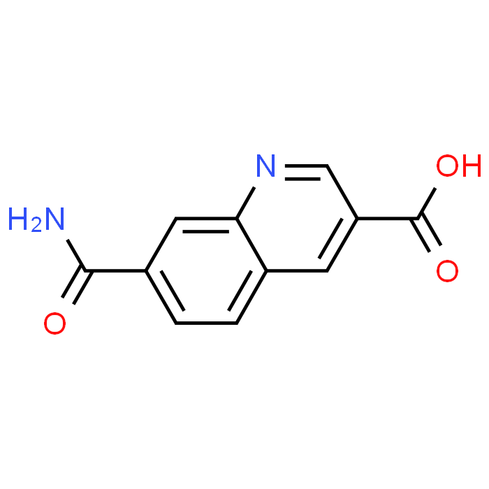 7-Carbamoylquinoline-3-carboxylic acid