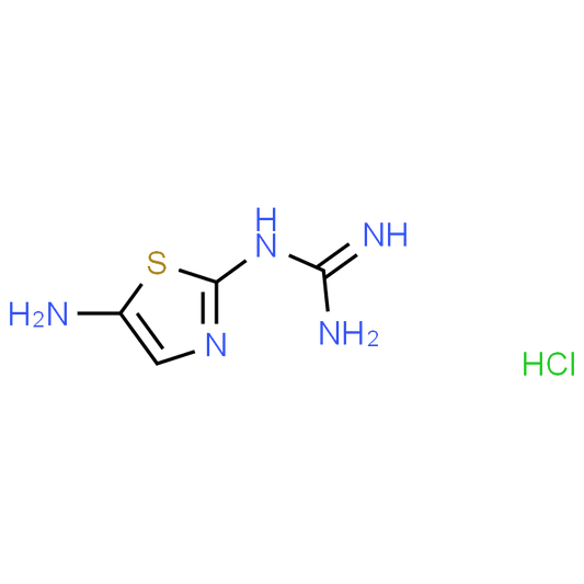 1-(5-Aminothiazol-2-yl)guanidine hydrochloride