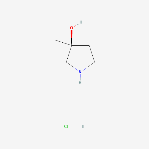 (S)-3-Methylpyrrolidin-3-ol hydrochloride