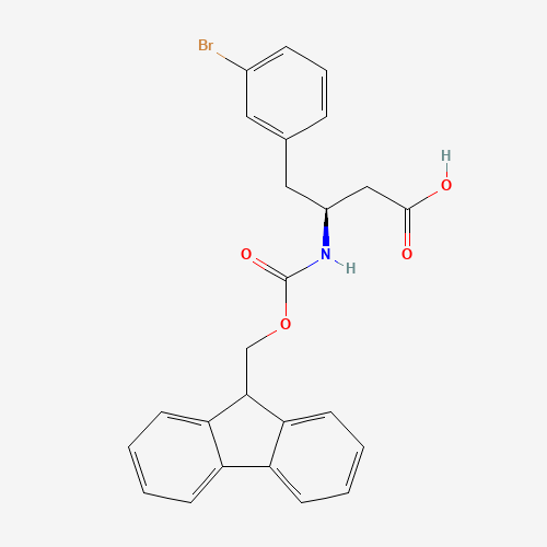 Fmoc-(S)-3-Amino-4-(3-bromo-phenyl)-butyric acid