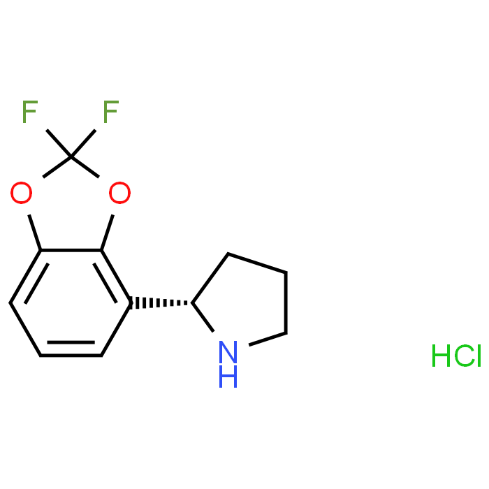 (S)-2-(2,2-Difluorobenzo[d][1,3]dioxol-4-yl)pyrrolidine hydrochloride