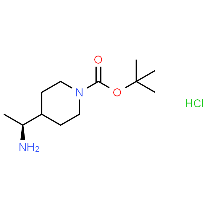 (S)-tert-Butyl 4-(1-aminoethyl)piperidine-1-carboxylate hydrochloride